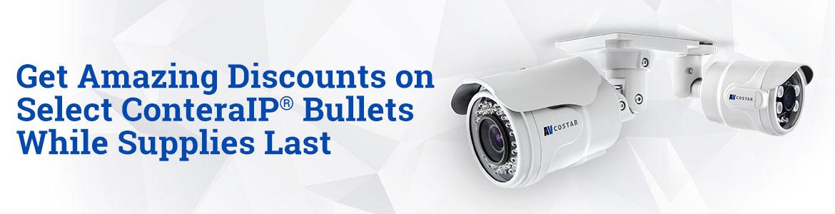Get Amazing Discounts on Select ConteraIP® Bullets While Supplies Last