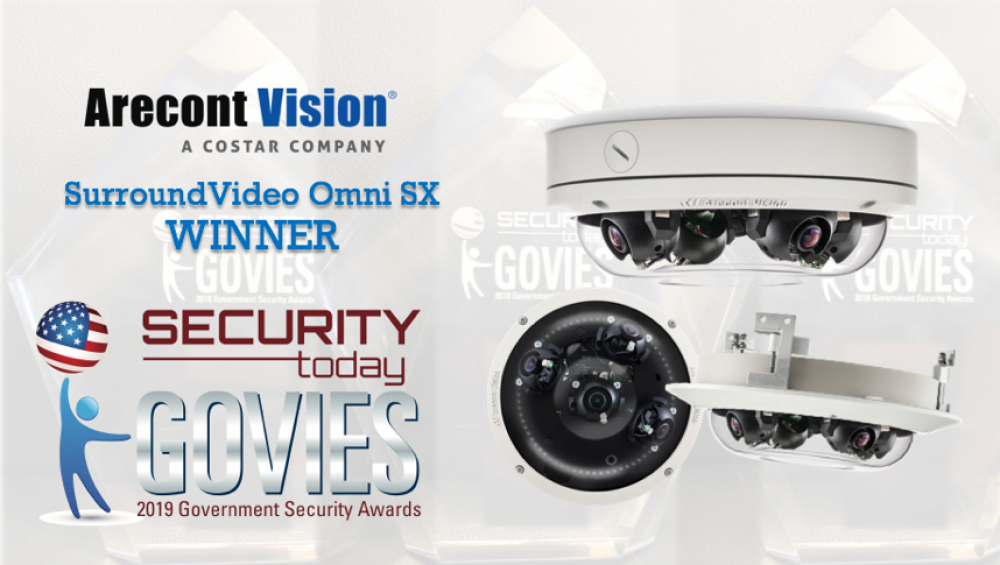 Arecont Vision Costar SurroundVideo Omni SX Receives Industry Award at ISC West