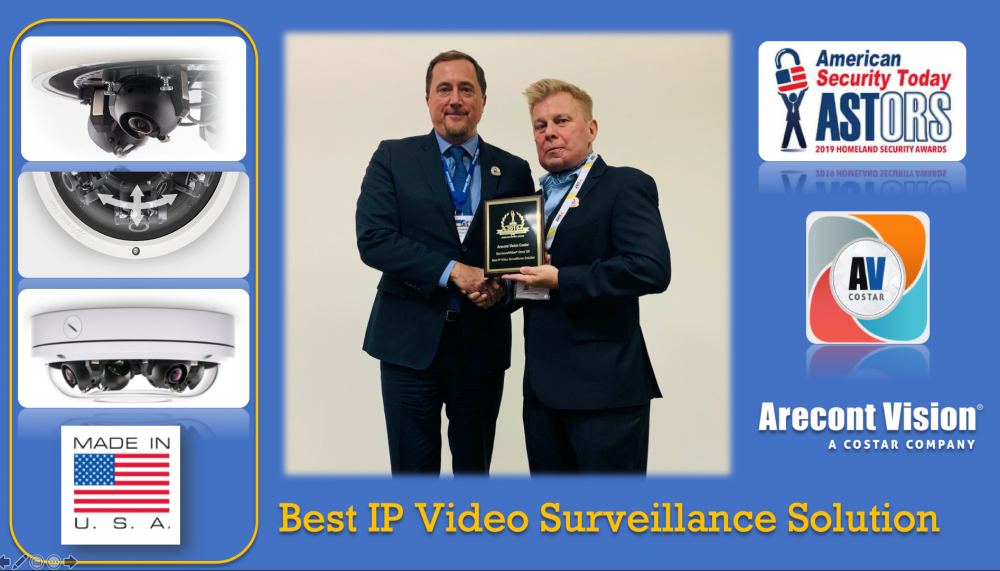 AVC SurroundVideo Omni SX Receives ASTORS Homeland Security Award