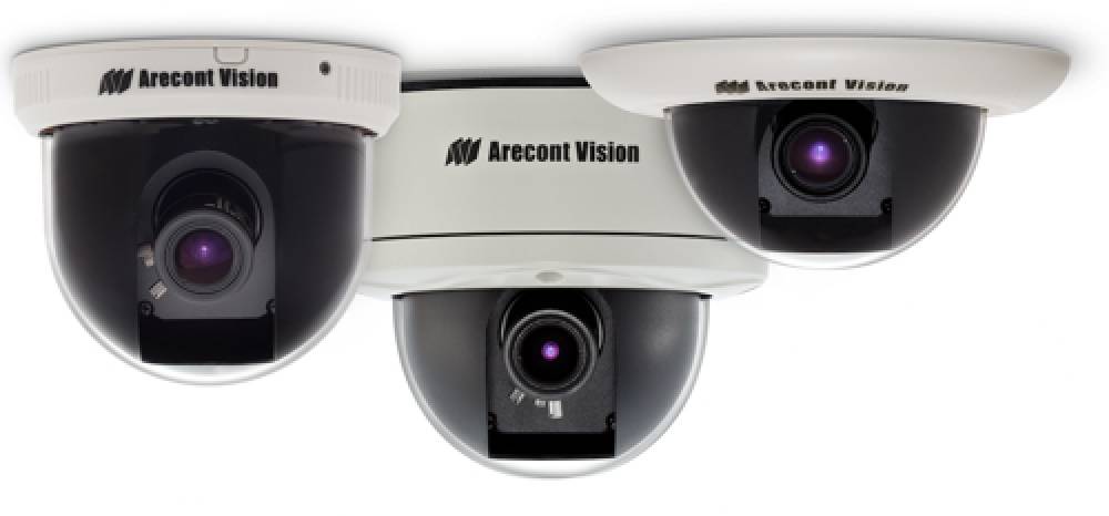 Arecont Vision Adds New D4S And D4F Series Of 4 Inch All-in-one Indoor MegaVideo® Domes