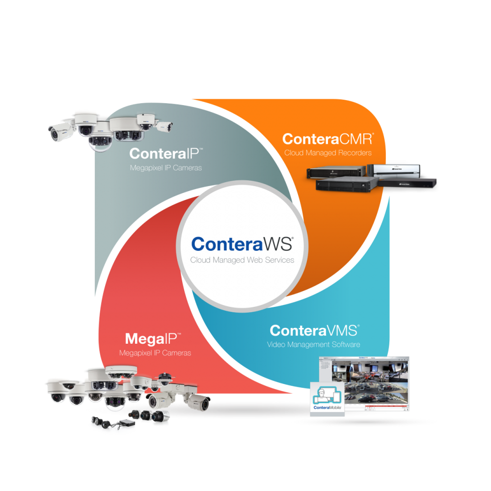 Arecont Vision® Releases ConteraVMS®, ConteraWS® Web Services, & ConteraCMR® Cloud Managed Recorders